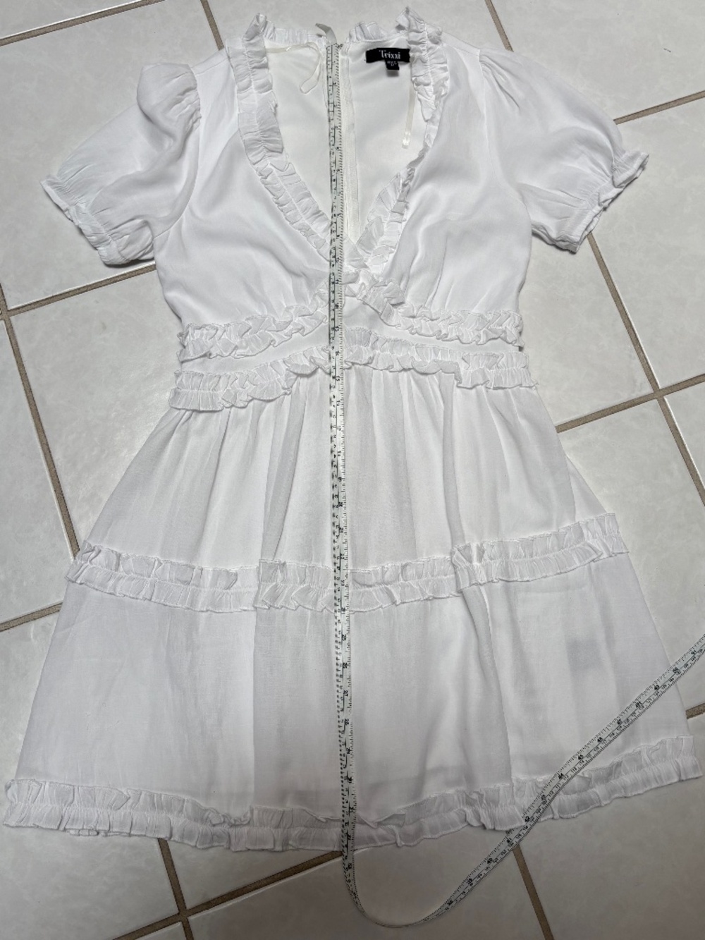 Trixxi Tiered & Ruffled Mini Dress - Picture 10 of 10
